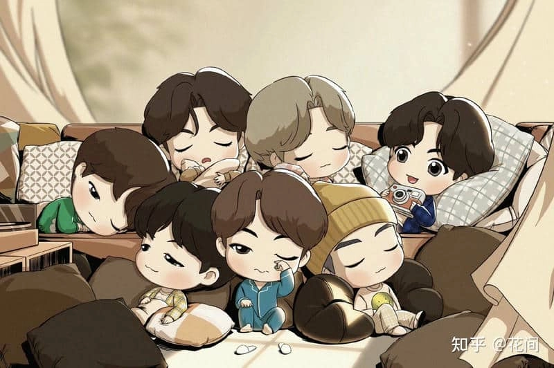 Thể hiện cá tính với army bts chibi