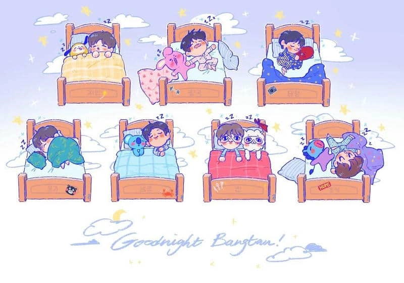 Khám phá bts anime chibi cute đẹp lạ