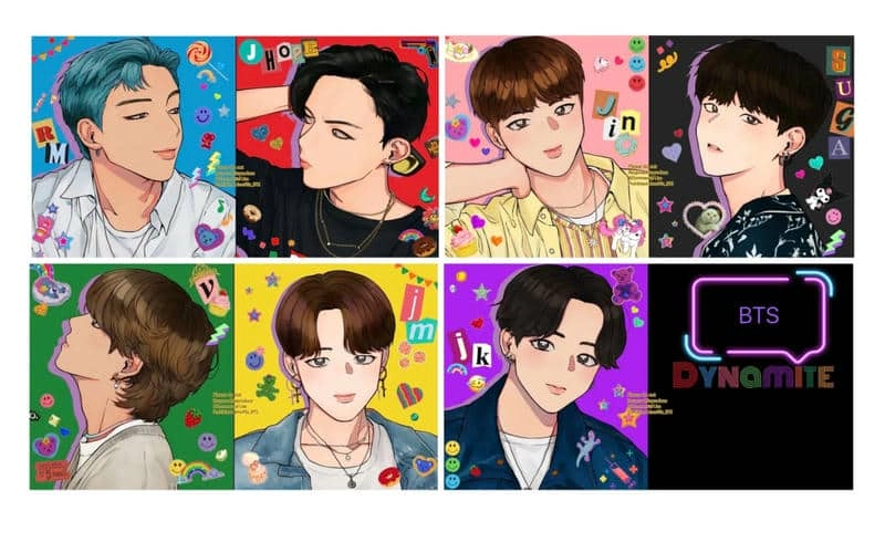 Bộ sưu tập bts chibi doll cực dễ thương