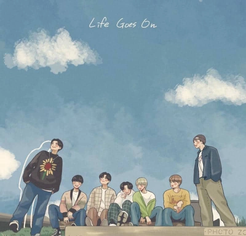 Khám phá ngay bts chibi background độc đáo