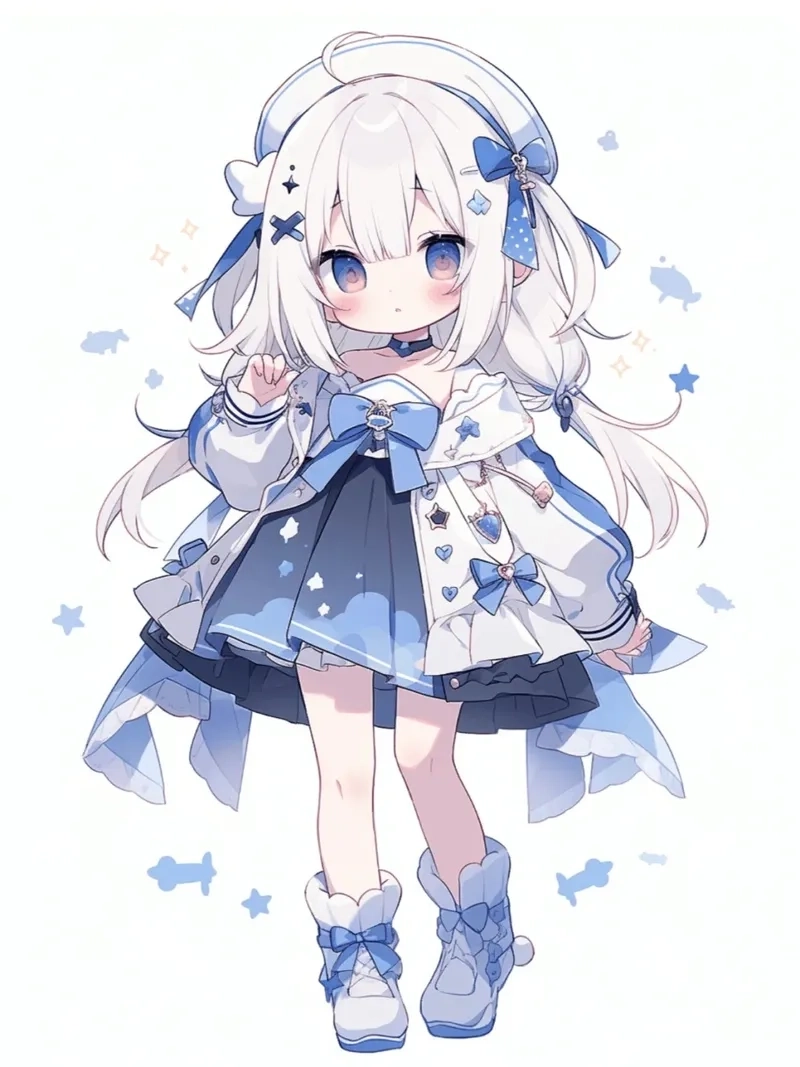 Sưu tầm hình ảnh chibi anime siêu dễ thương
