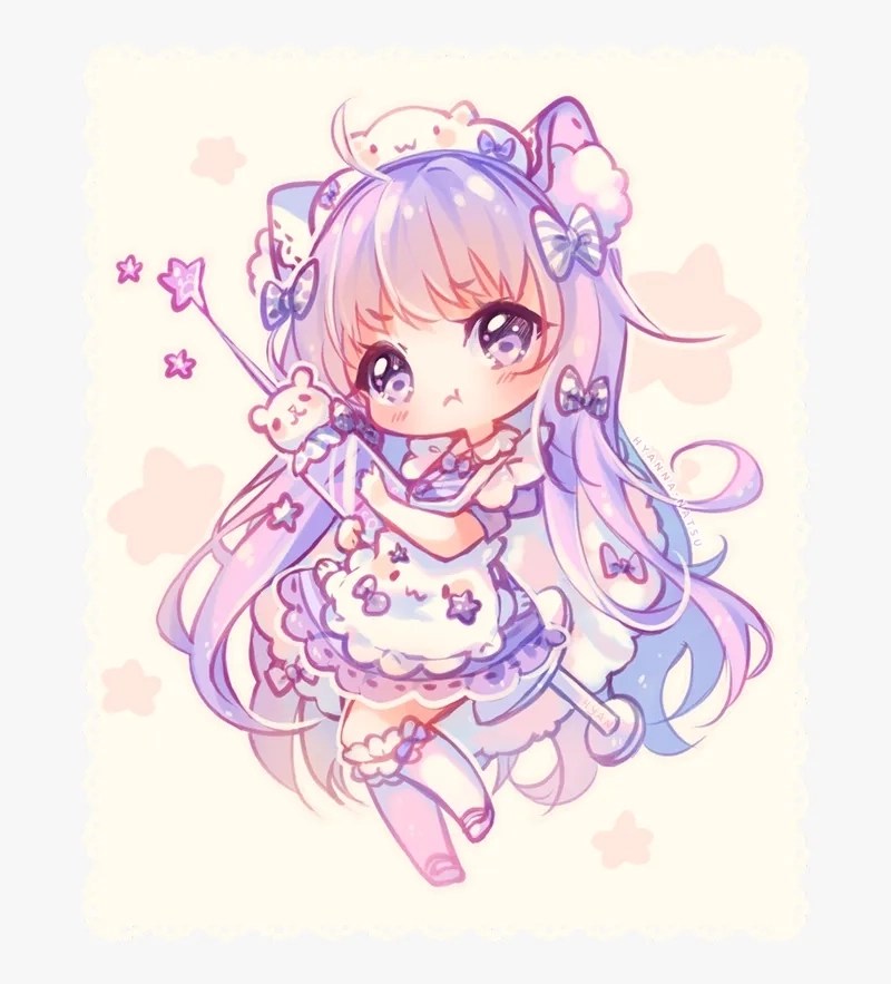 Tuyển chọn những bức ảnh anime dễ thương mới lạ