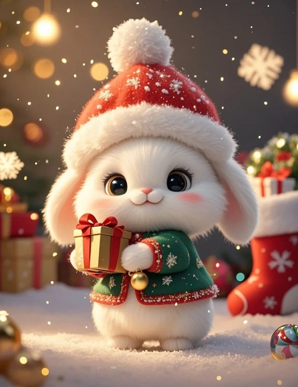 Khám phá bộ ảnh thỏ chibi cực dễ thương