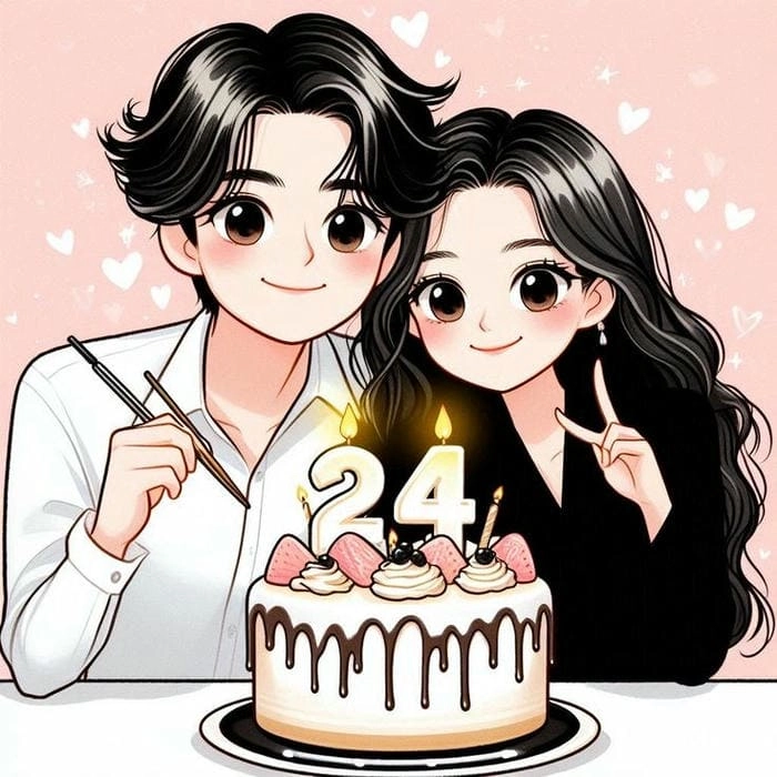 Tải hình ảnh anime chibi cặp đôi de thương