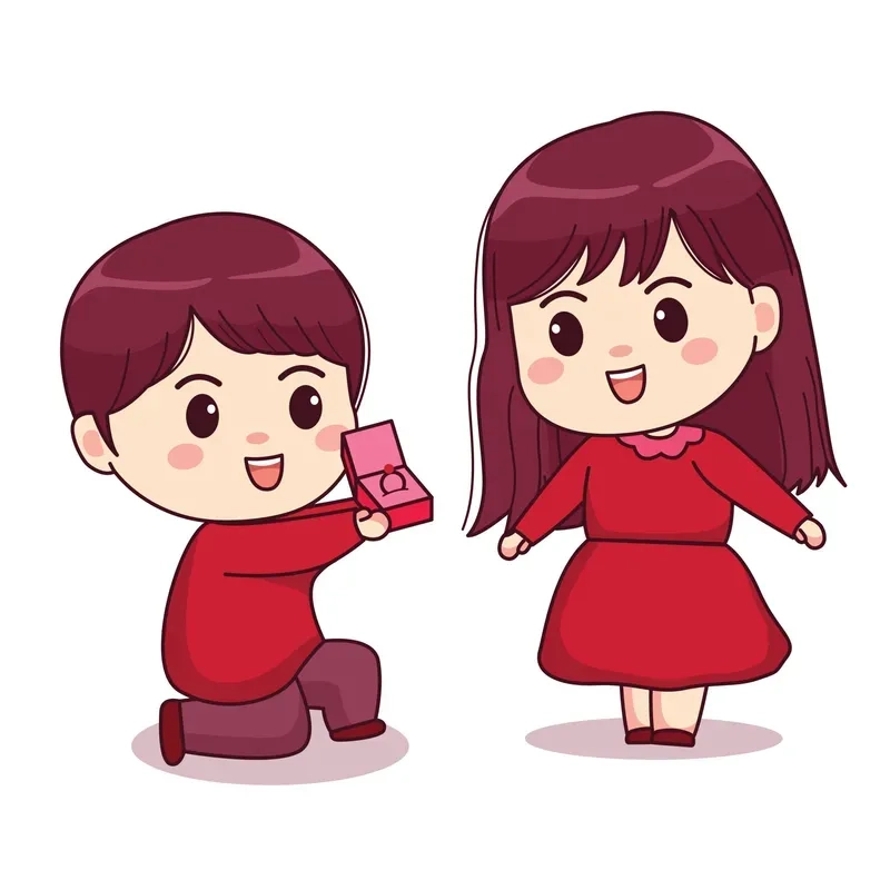 Tải nhanh hình chibi đôi cute miễn phí