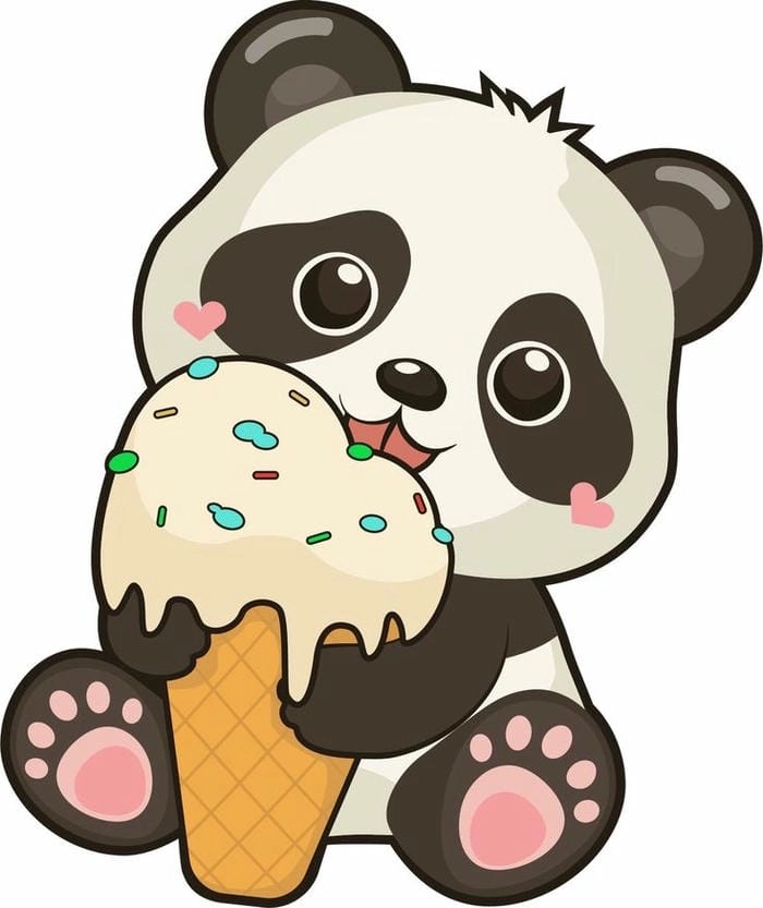 Tải ngay bộ sưu tập chibi gấu trúc cute siêu dễ thương