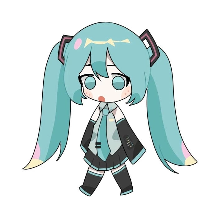 Khám phá miku anime chibi cute dễ vẽ đẹp