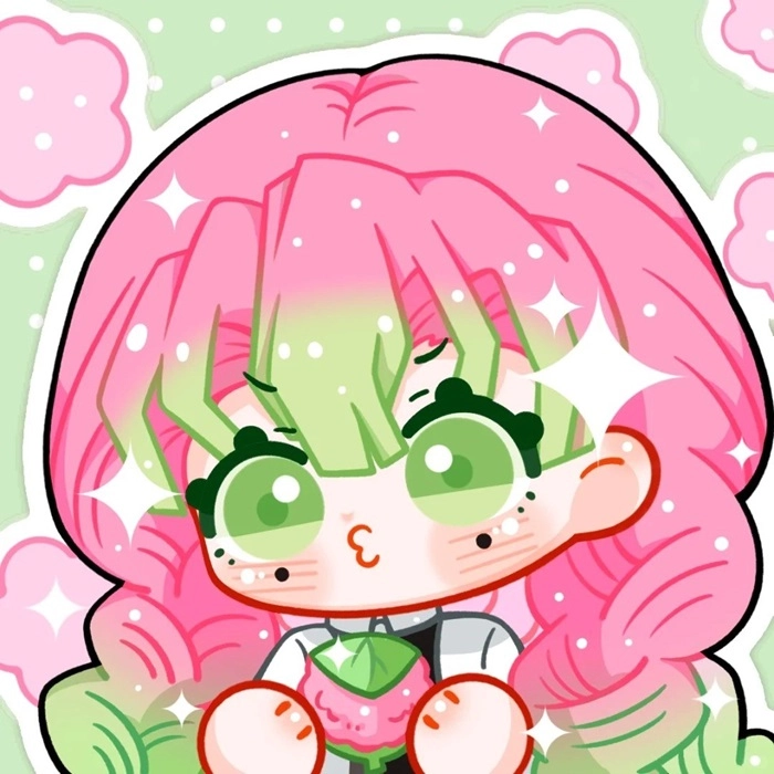 Tận hưởng hình ảnh mitsuri chibi cute sinh động