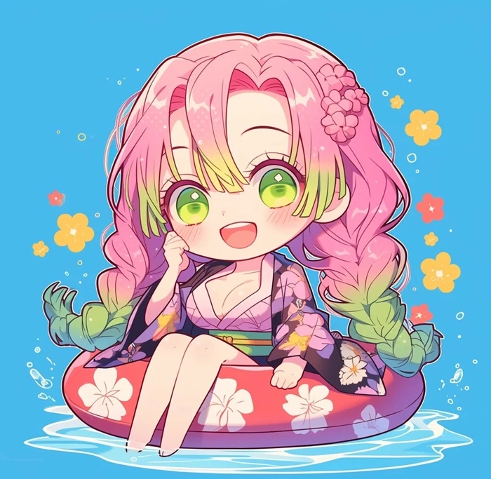 Sưu tầm biểu tượng chibi mitsuri icon độc đáo