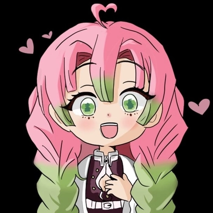 Nét đẹp riêng trong chibi mitsuri kanroji sắc nét