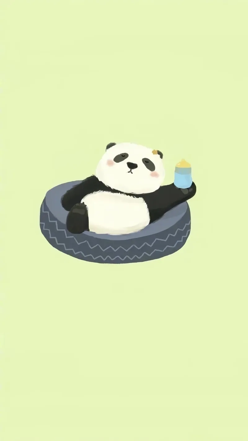 Bộ sưu tập pandas chibi đáng yêu nhất