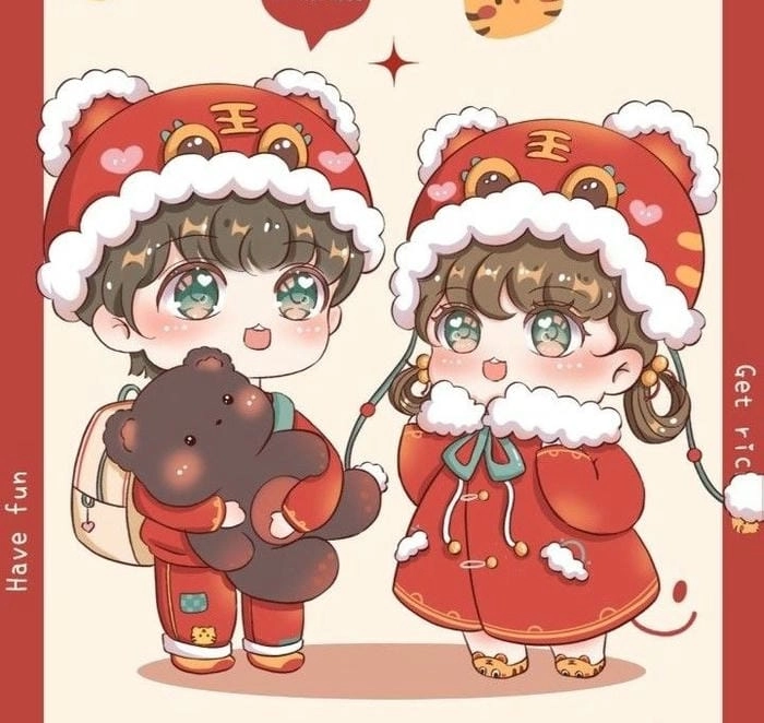 Lưu giữ khoảnh khắc với chibi ngày tết