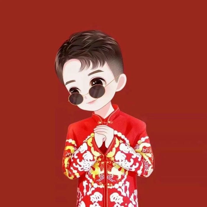 Tải về hình chibi cute tết ngộ nghĩnh cho bé