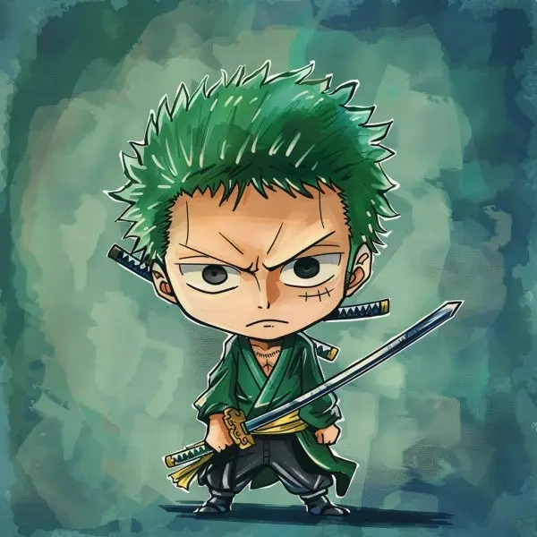 Bộ sưu tập zoro x sanji chibi hài hước dễ thương