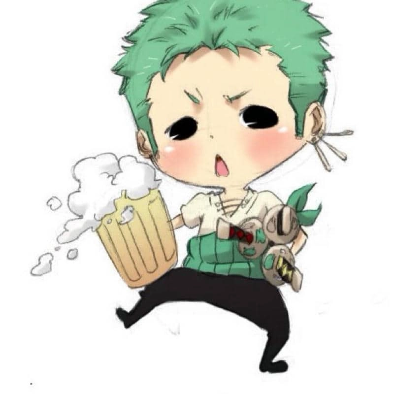 Đắm chìm trong thế giới zoro chibi cute ngộ nghĩnh