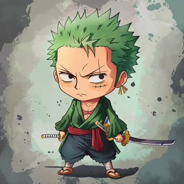 Tổng hợp tranh zoro chibi dibujo cực đỉnh