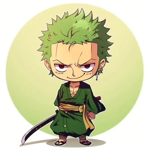Ngắm nhìn bộ ảnh zoro chibi kawaii chuẩn Nhật Bản