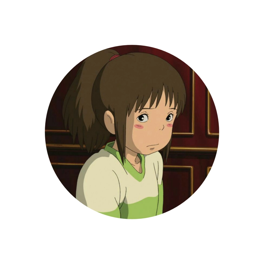 Chihiro avatar thể hiện nét ngây thơ và quyết tâm