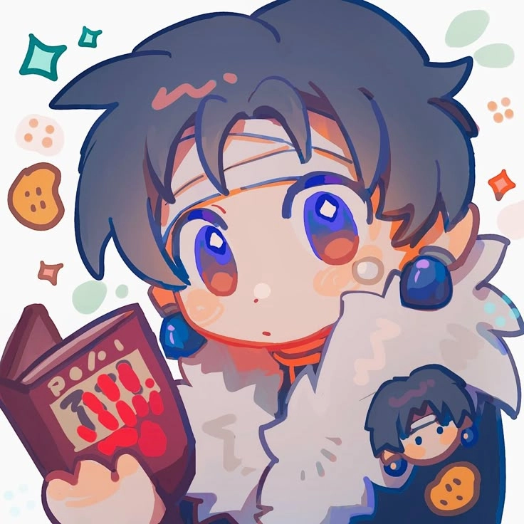 Chrollo chibi mang vẻ dễ thương trái ngược tính cách