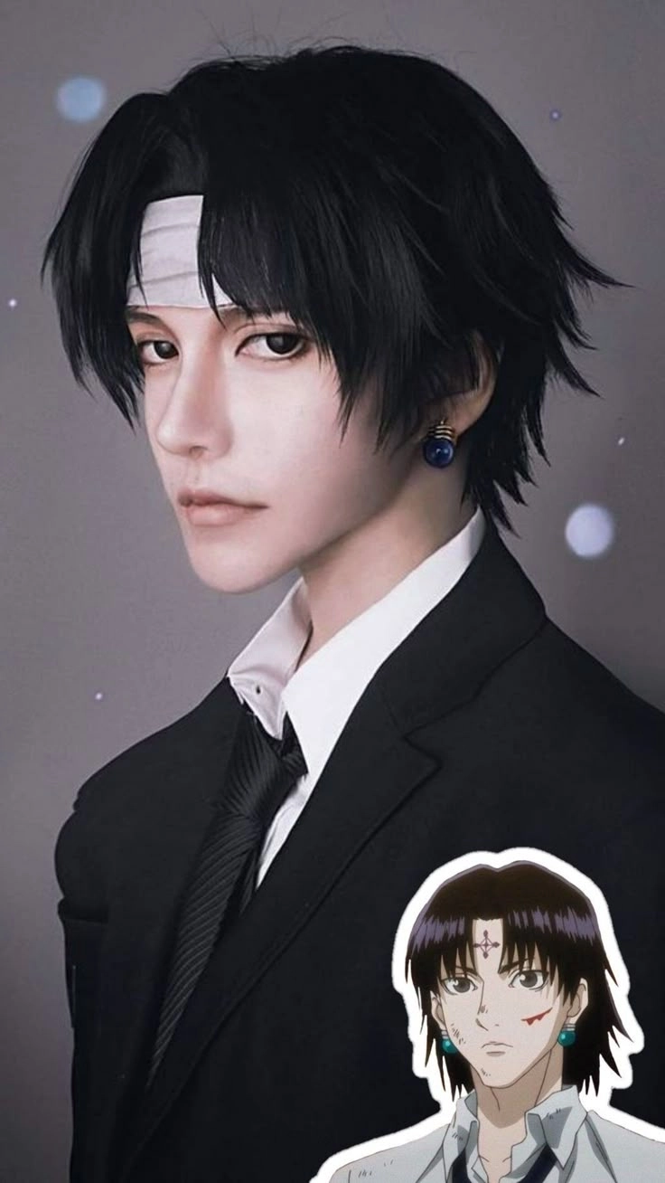 Chrollo Lucilfer cosplay mang phong thái lãnh đạo sát thủ