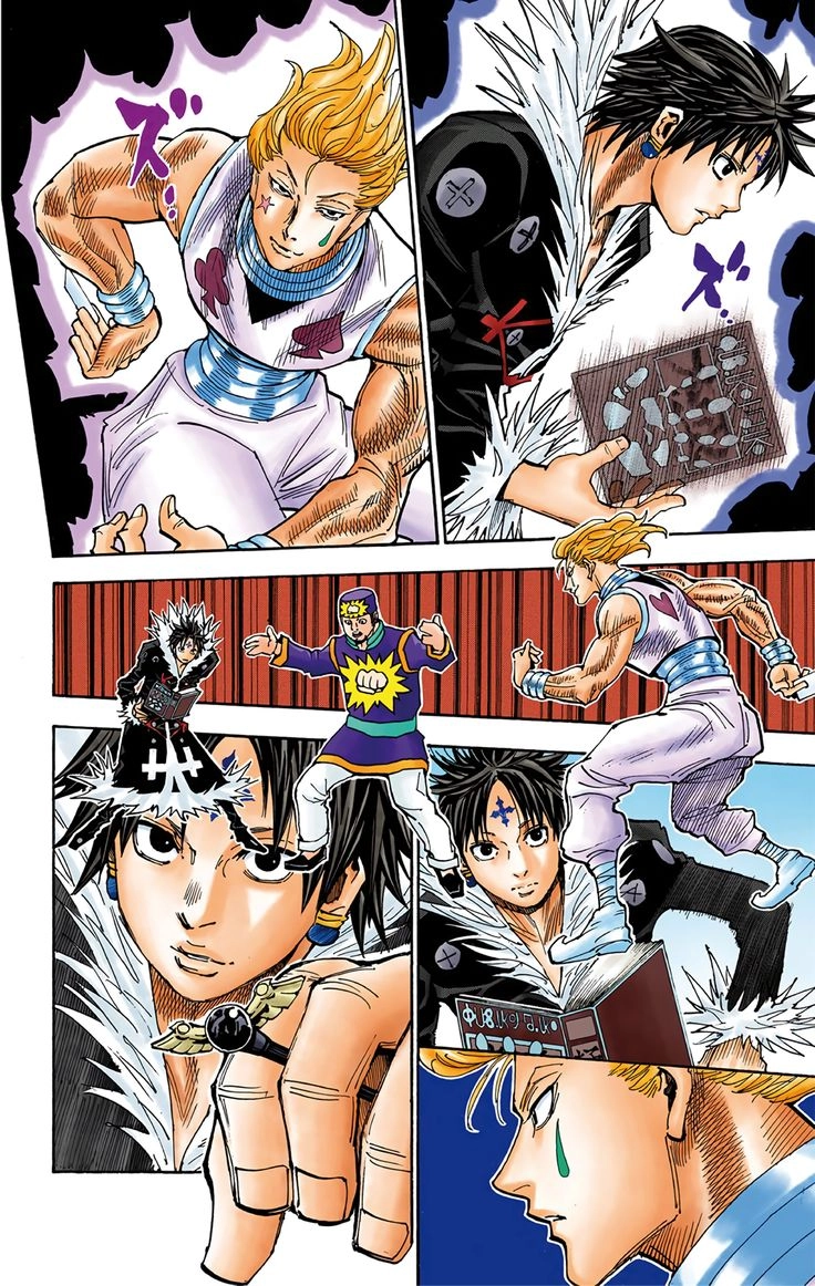 Hisoka vs Chrollo là màn đấu ma mị và rùng rợn