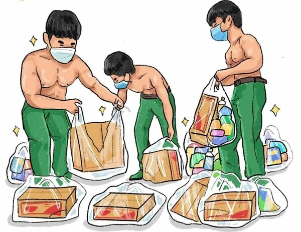 Ngắm nhìn nét đẹp của hình chibi bộ đội Việt Nam