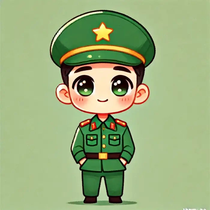 Ngắm nhìn bộ sưu tập hình bộ đội chibi đẹp