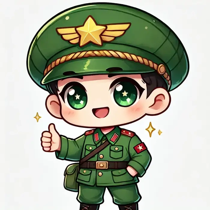Tổng hợp loạt ảnh bộ đội chibi mới nhất