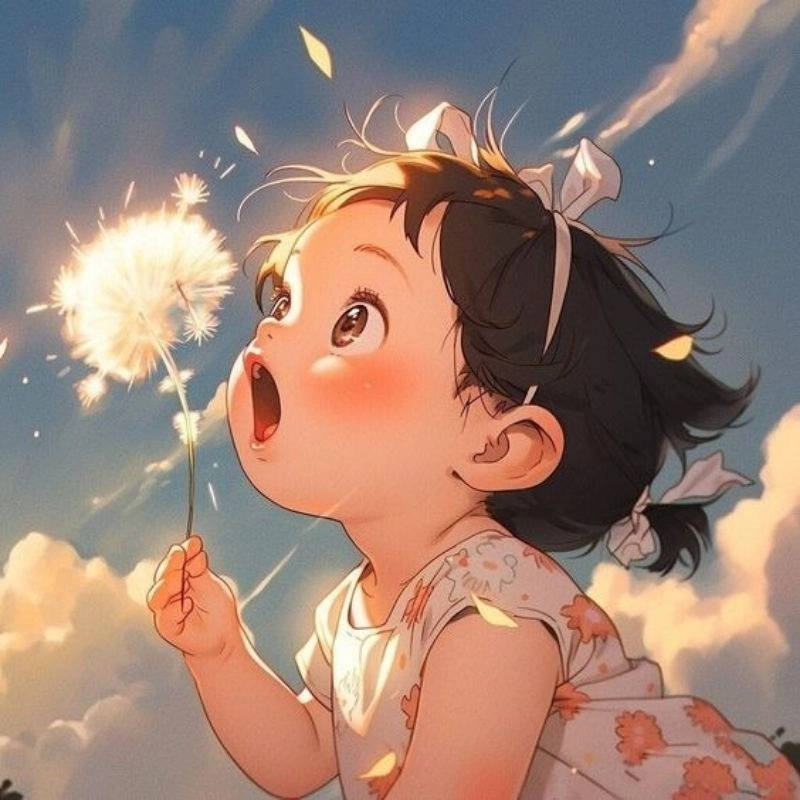 Tải ngay hình chibi cô gái cho màn hình dễ thương