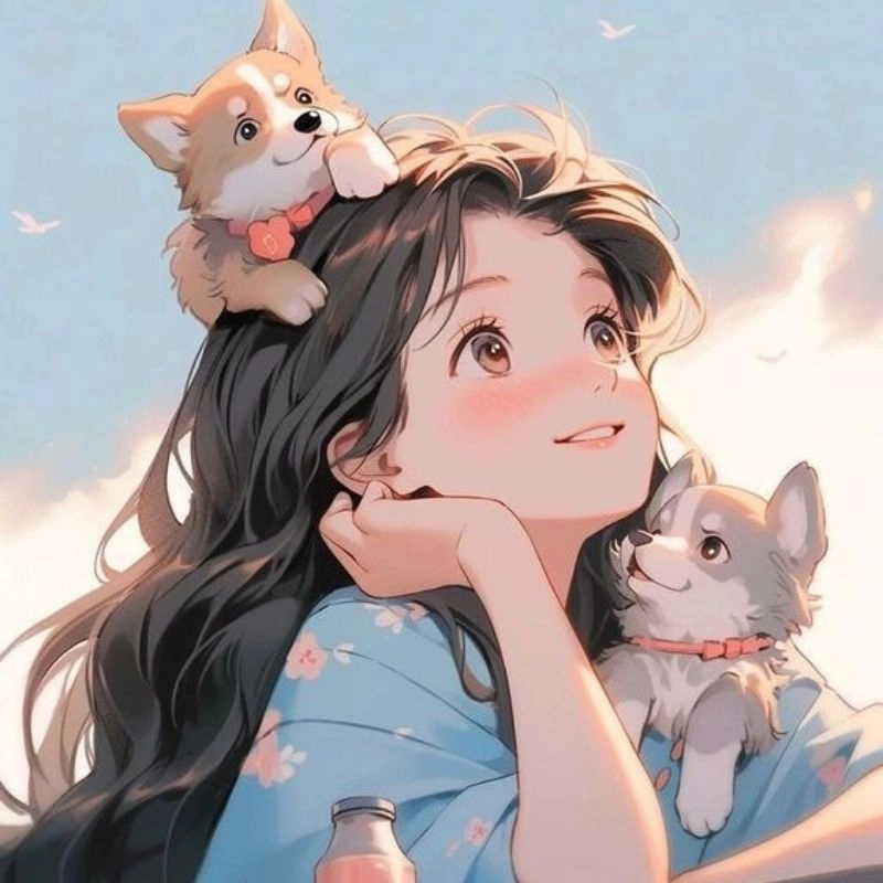 Cập nhật nhanh hình cô gái cute chibi cực chill