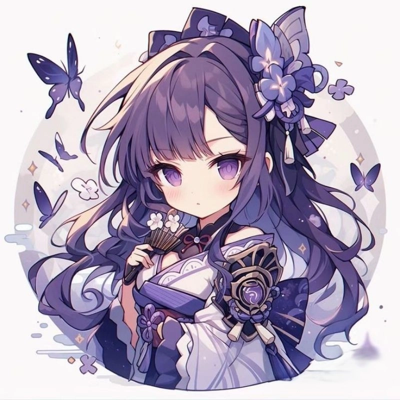 Chọn ảnh chibi con gái cho ảnh bìa cực dễ thương