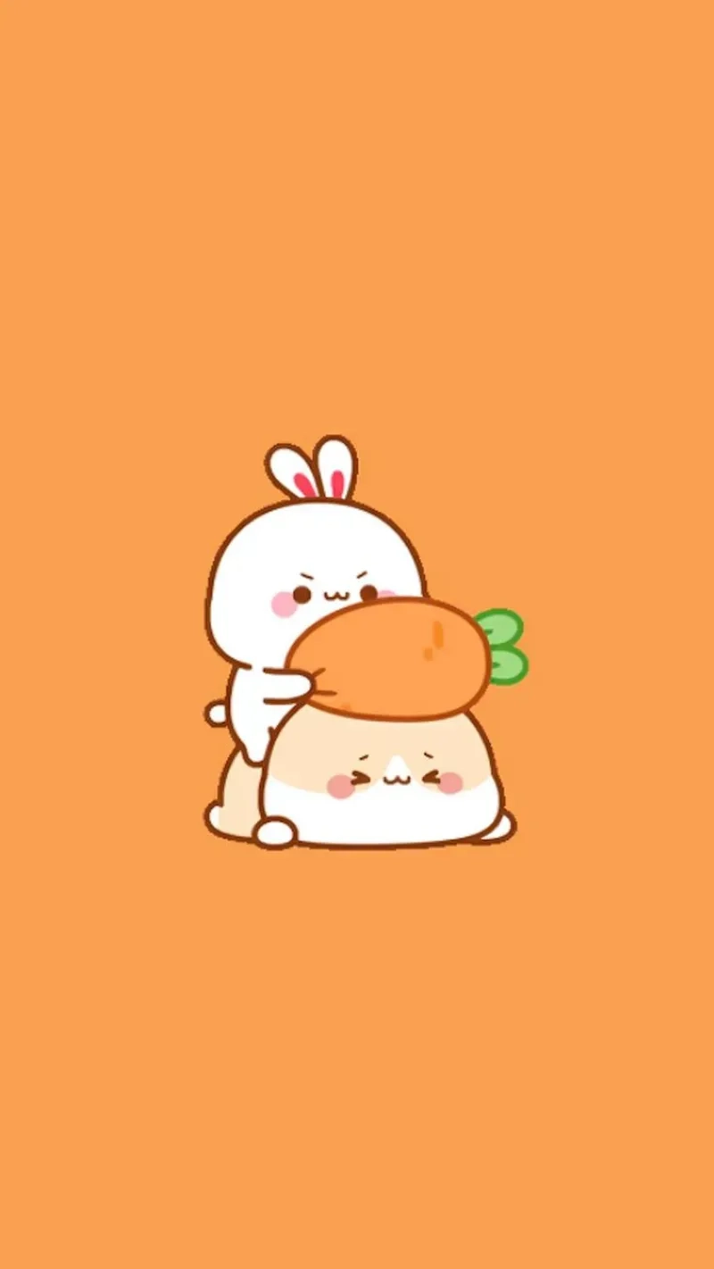 Cùng xem cà rốt thỏ cute hình chibi đáng yêu