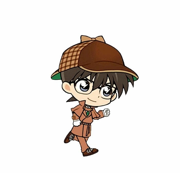 Chọn ngay avatar conan chibi cực chất cho mạng xã hội