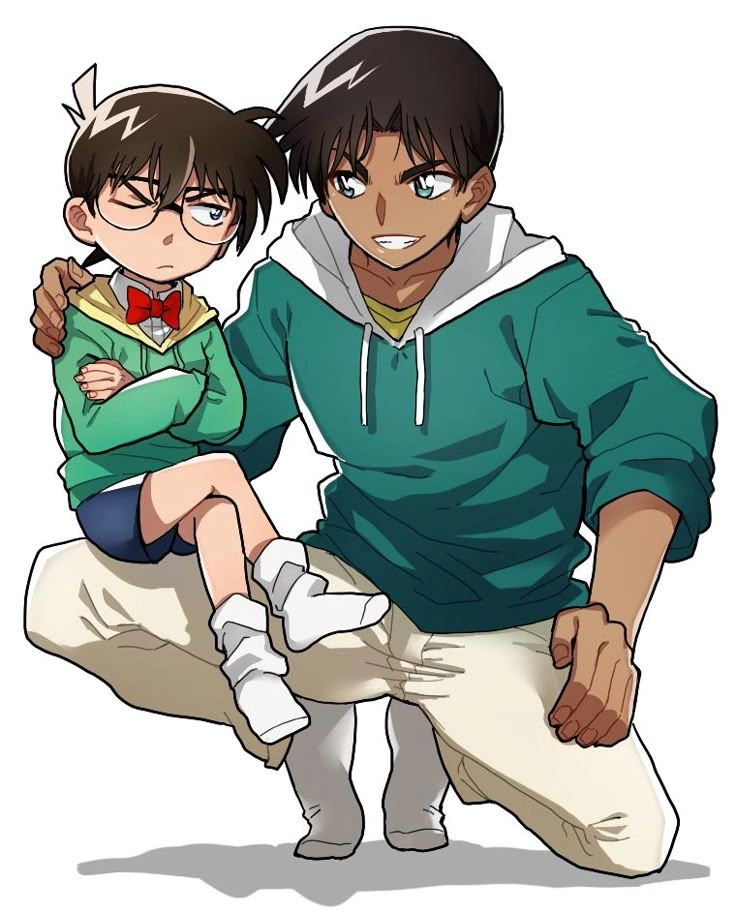 Conan x Hattori hợp lực phá án không ai sánh kịp