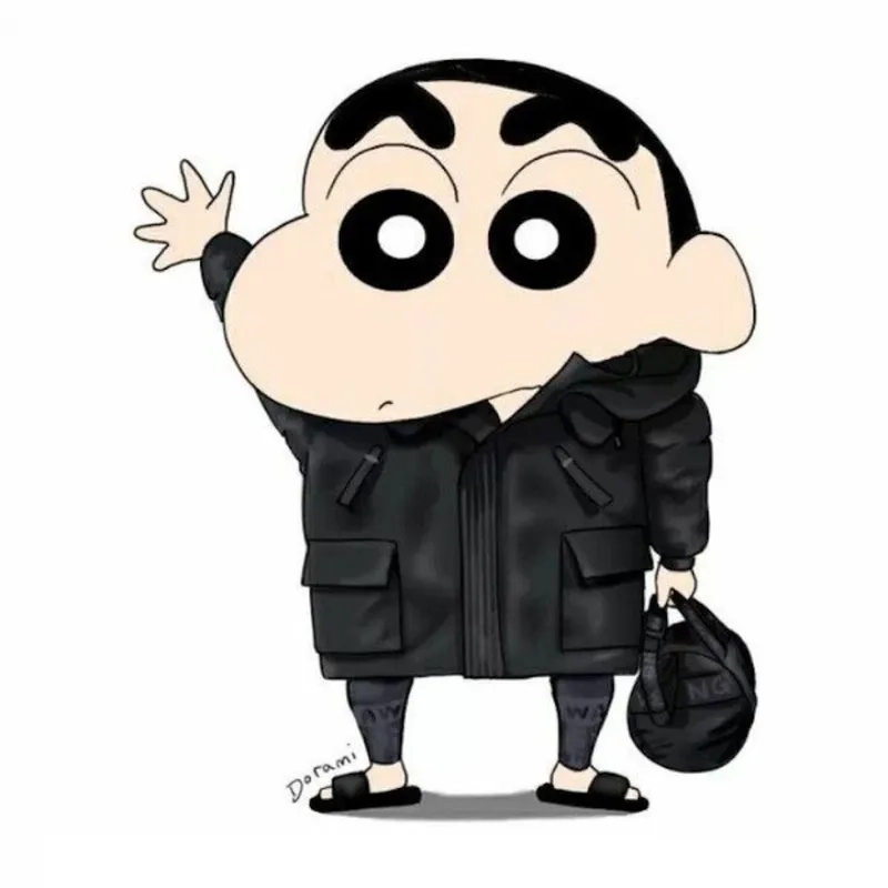 Độc đáo với cậu cu shin phong cách