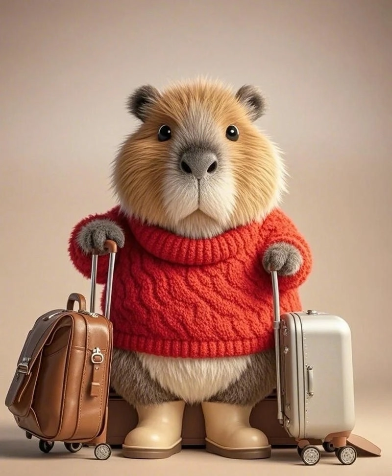 Khám phá thế giới về capybara cute chibi đáng yêu