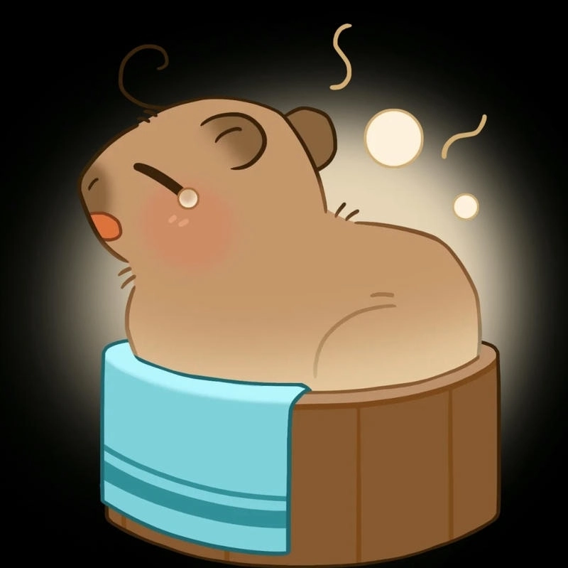 Sưu tầm hình chibi cute hình vẽ capybara chibi cute dễ thương