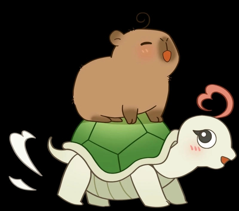 Tải về ảnh nền capybara chibi sắc nét