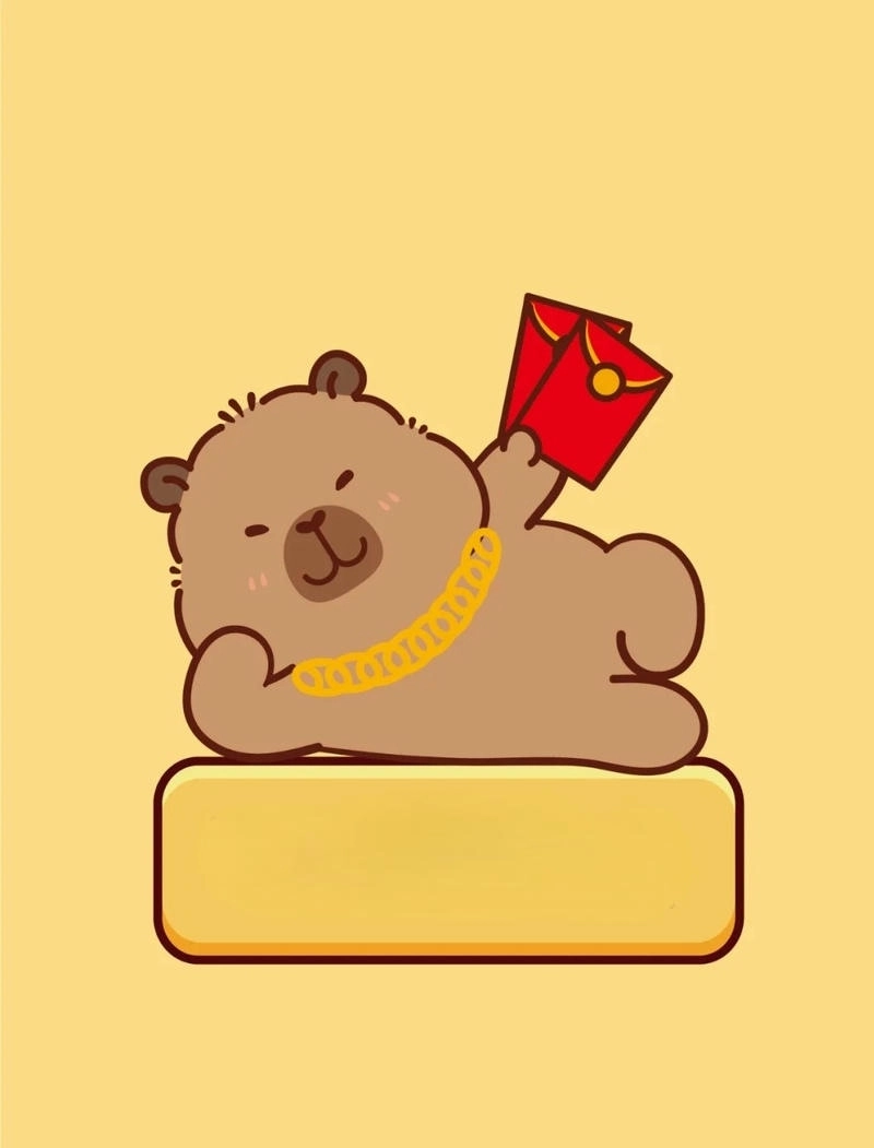 Tuyển tập chibi hình capybara chibi siêu ngộ nghĩnh