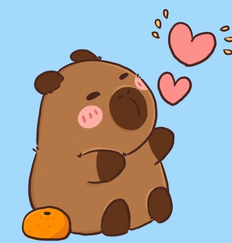 Cùng ngắm capybara chibi cute gấu bông siêu yêu