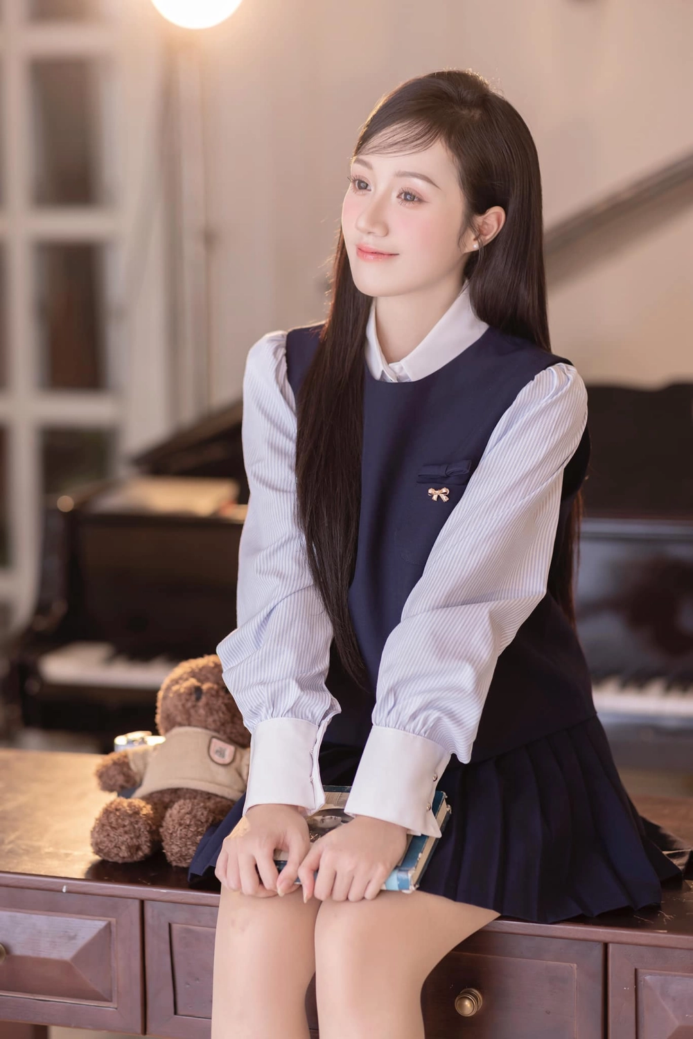 Khoảnh khắc giản dị với Đào Lê Phương Hoa mặt mộc