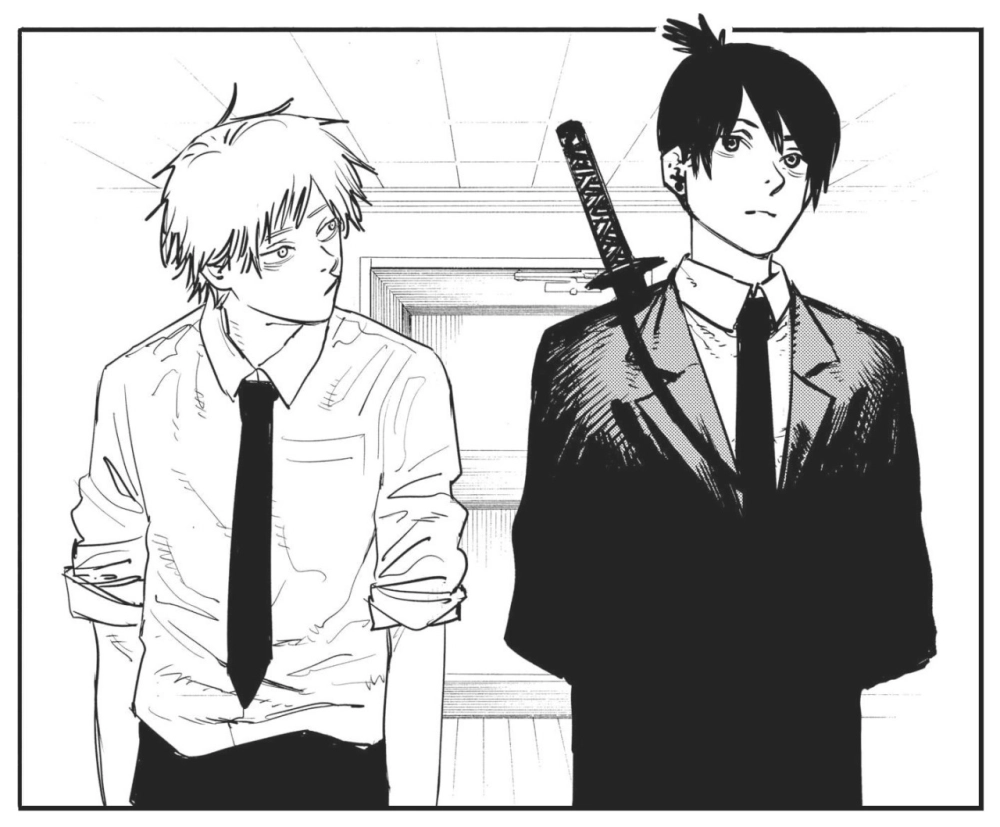 Aki x Denji comic tình huống dở khóc dở cười