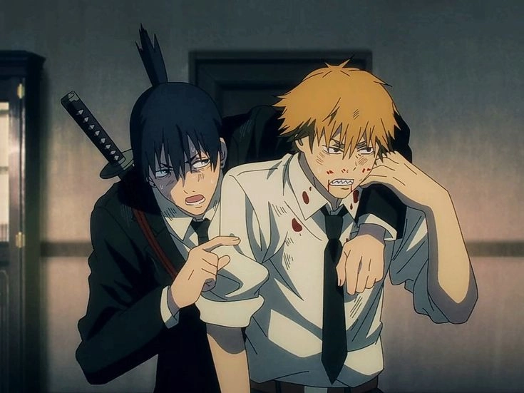 Aki x Denji doujinshi cảm xúc không lời giải