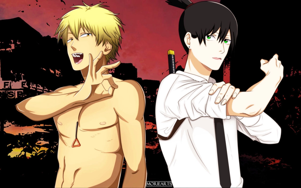 Chainsaw Man Aki x Denji tình đồng đội sâu sắc