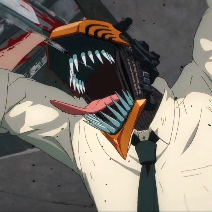 Chó cưa anime biểu tượng đặc trưng của Denji đầy cá tính