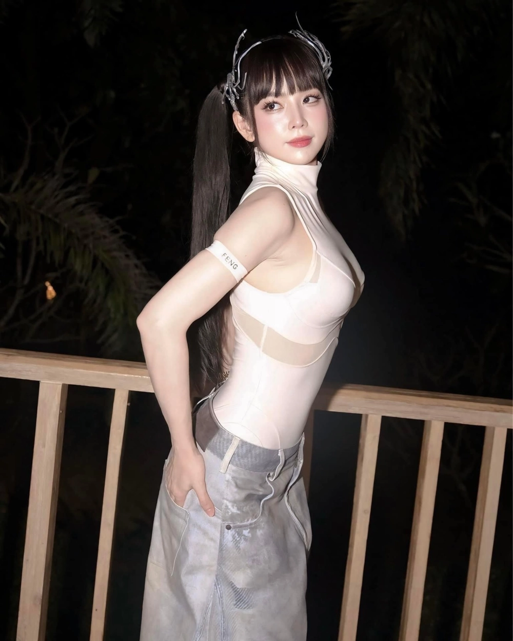 Ảnh hậu trường trong phim DJ Mie quỷ cẩu