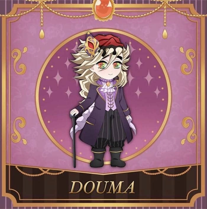 Douma chibi art đầy màu sắc và sáng tạo