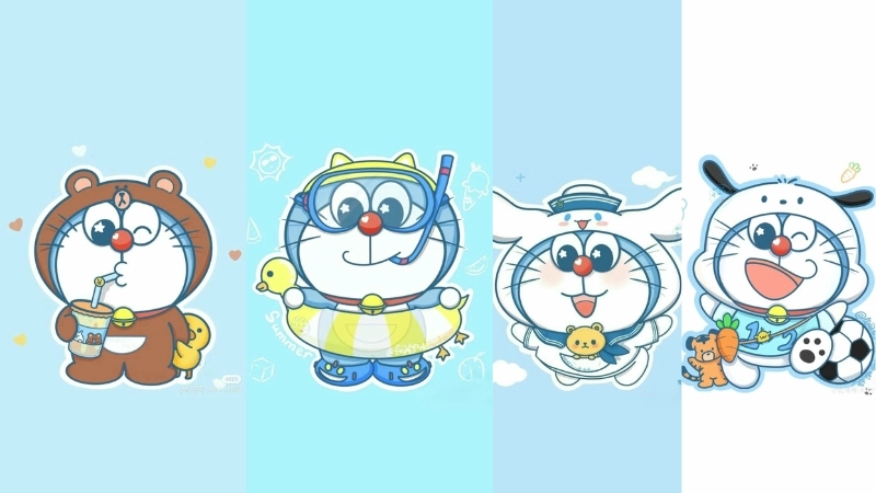  Bộ sưu tập ảnh Doraemon chibi cute đáng yêu miễn phí 