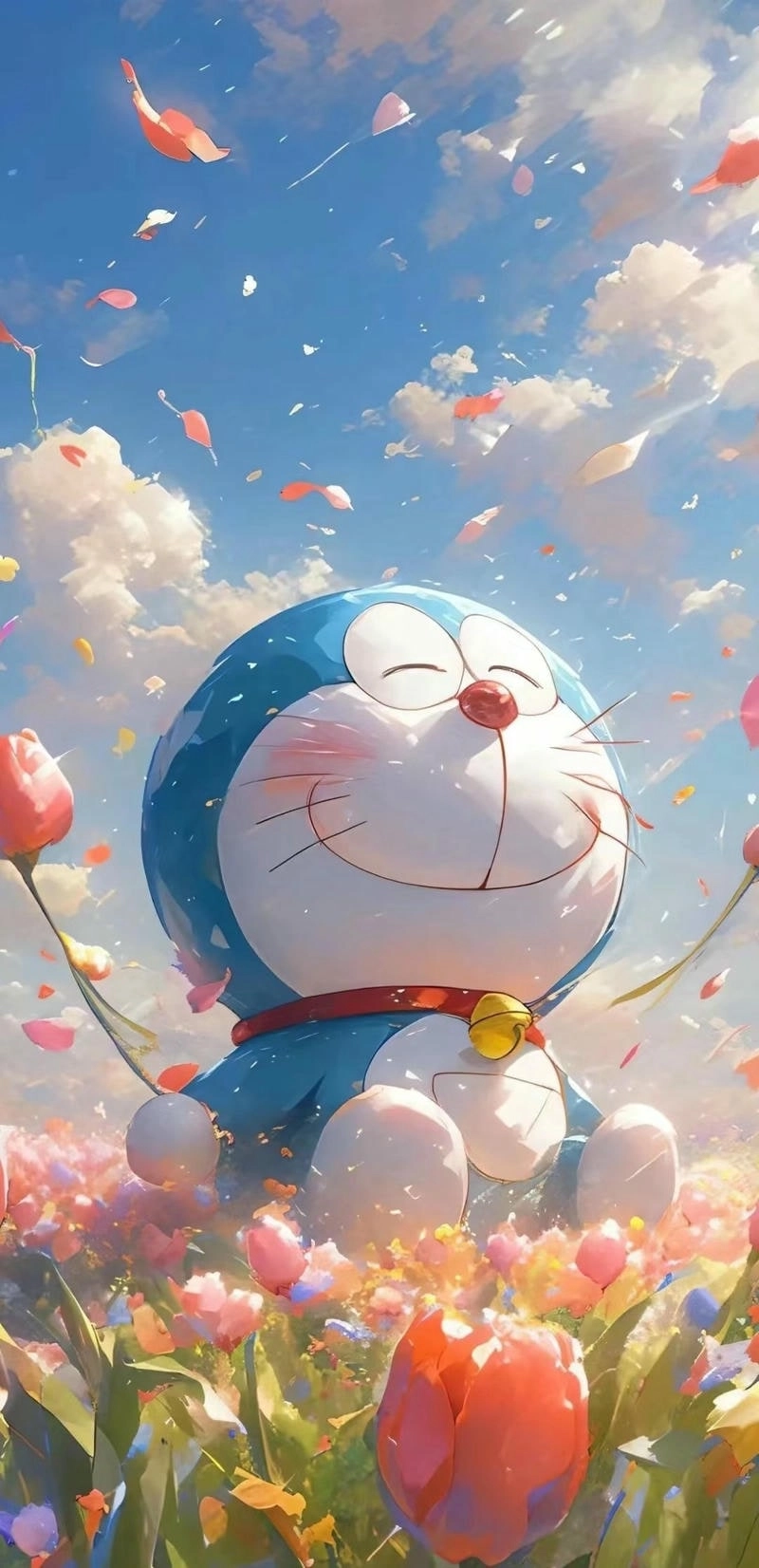 Hình ảnh của Doraemon đầy sắc màu tuổi thơ