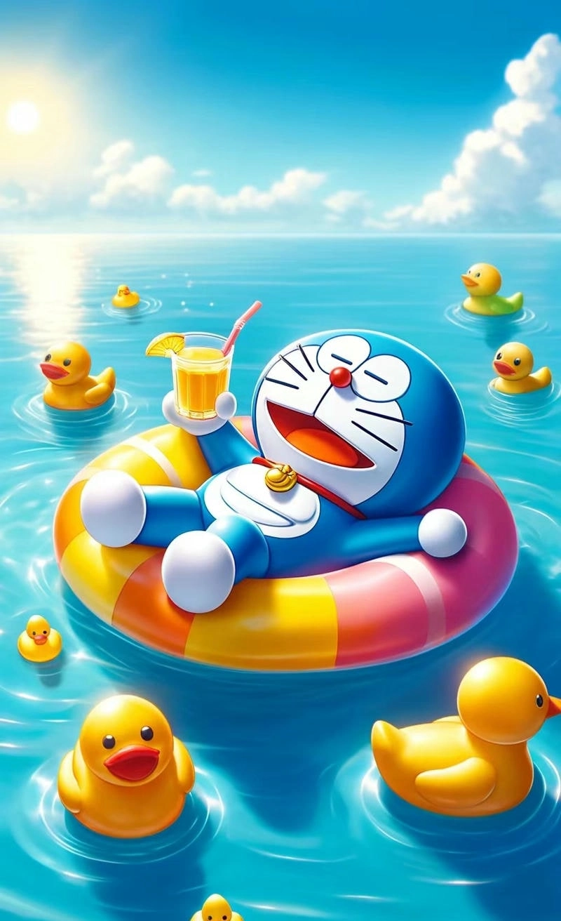 Hình ảnh Doraemon cute chuẩn chất đáng yêu